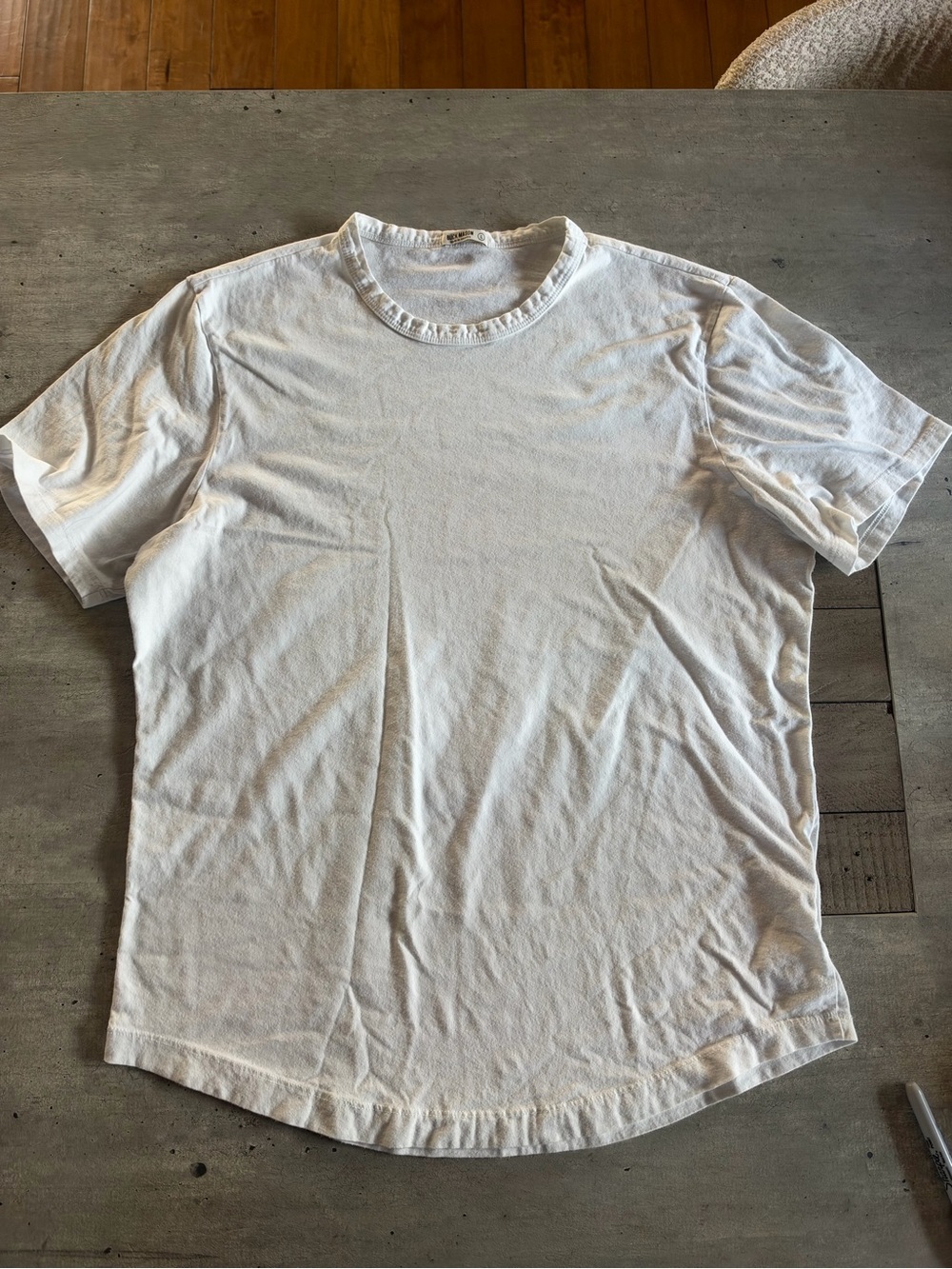 Buck Mason Classic Crewneck Men’s T-Shirt in White